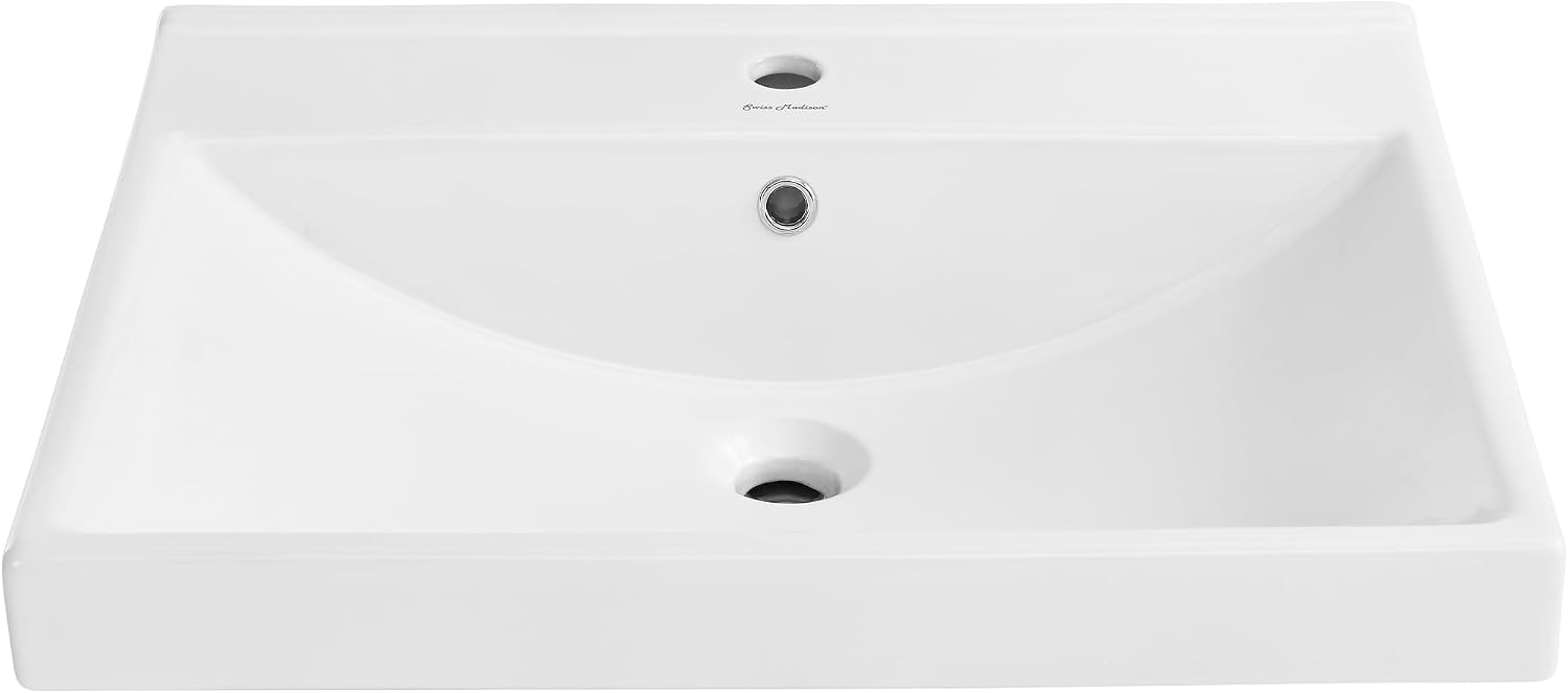 Carre 24' Vanity Top Bathroom Sink Single Hole