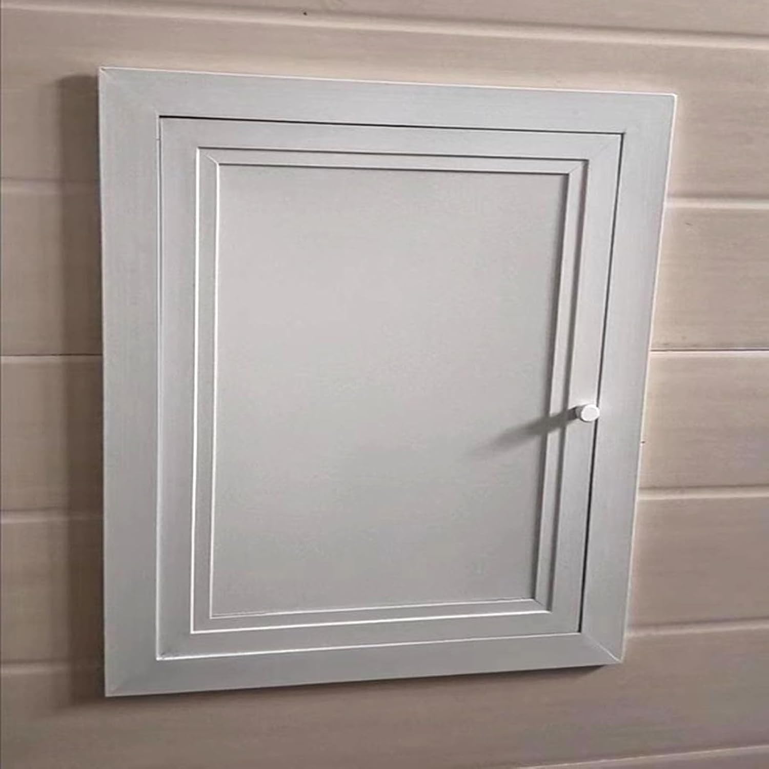 Large Access Panel with Handle, Surface Mount Inspection Hatch Drywall Panel, 12 14 16 18 24 26 38 Inch Wide Garage Cables Electrical Panel Cover Access Door(45.5X96cm/18x38in)