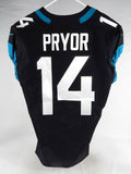 2022 Jacksonville Jaguars Kendric Pryor #14 Game Issued Jersey 40 168 - Unsigned NFL Game Used Jerseys