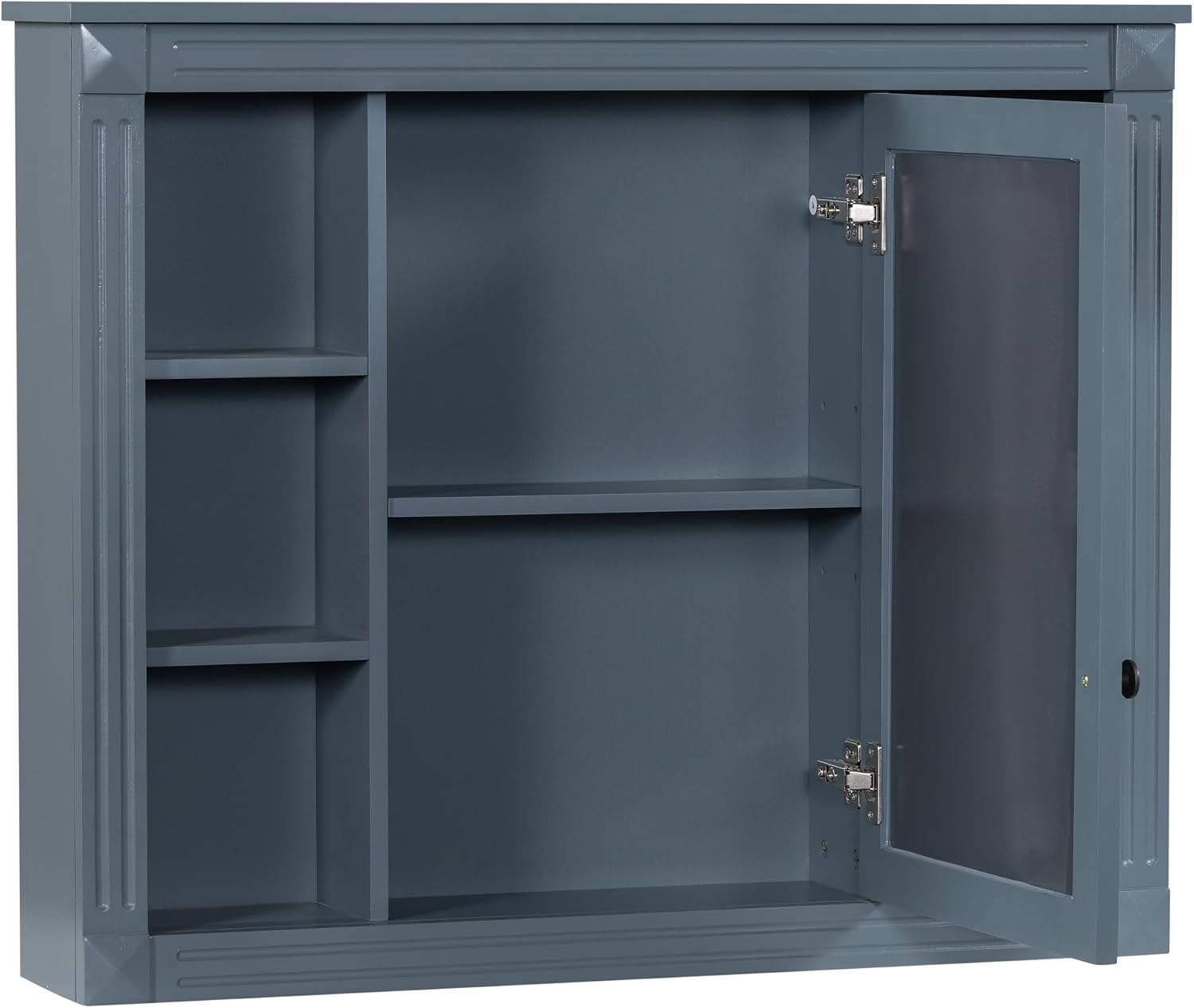 Merax Modern 36 Inch Wall Mounted Bathroom Cabinet with High Definition Mirror
