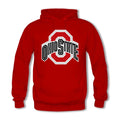 Congjun Shen Women's Diy Ohio State Buckeyes logo Sweatshirt Hoodie L Red