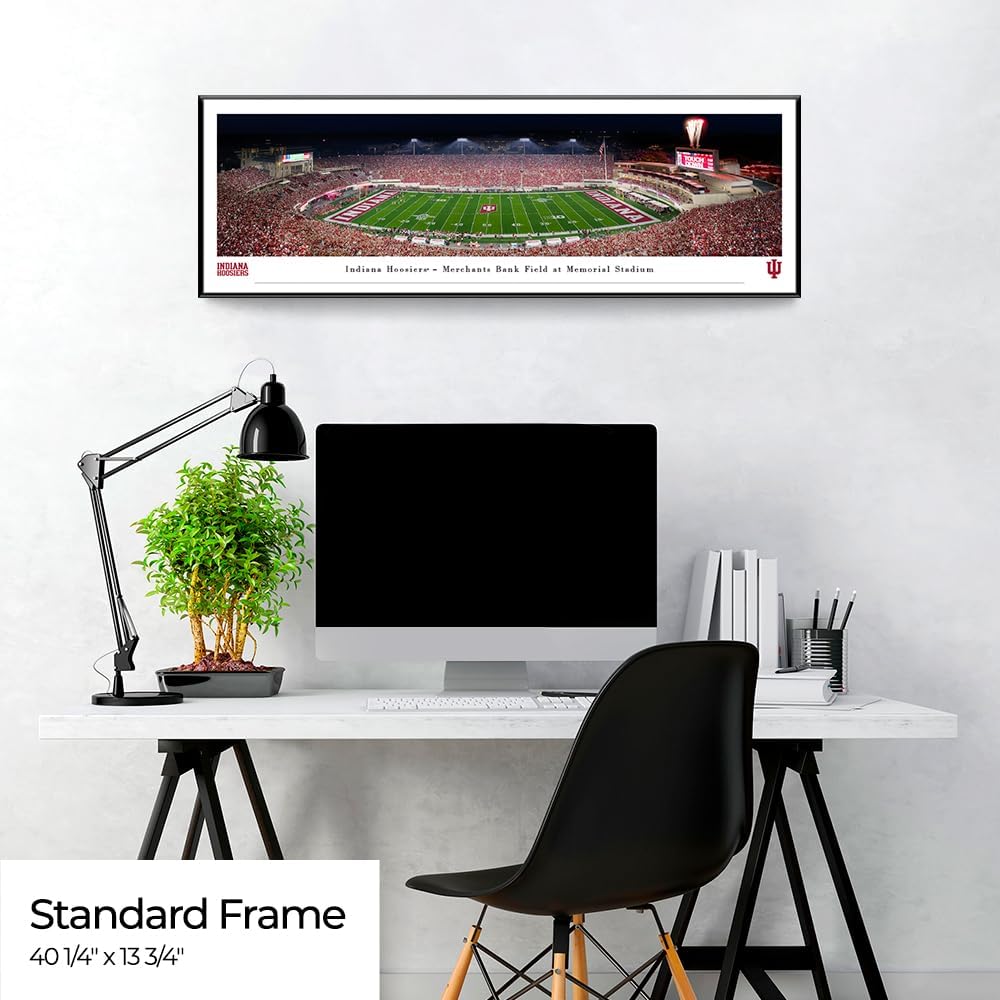 Indiana Hoosiers Football - Framed Print by Blakeway Panoramas