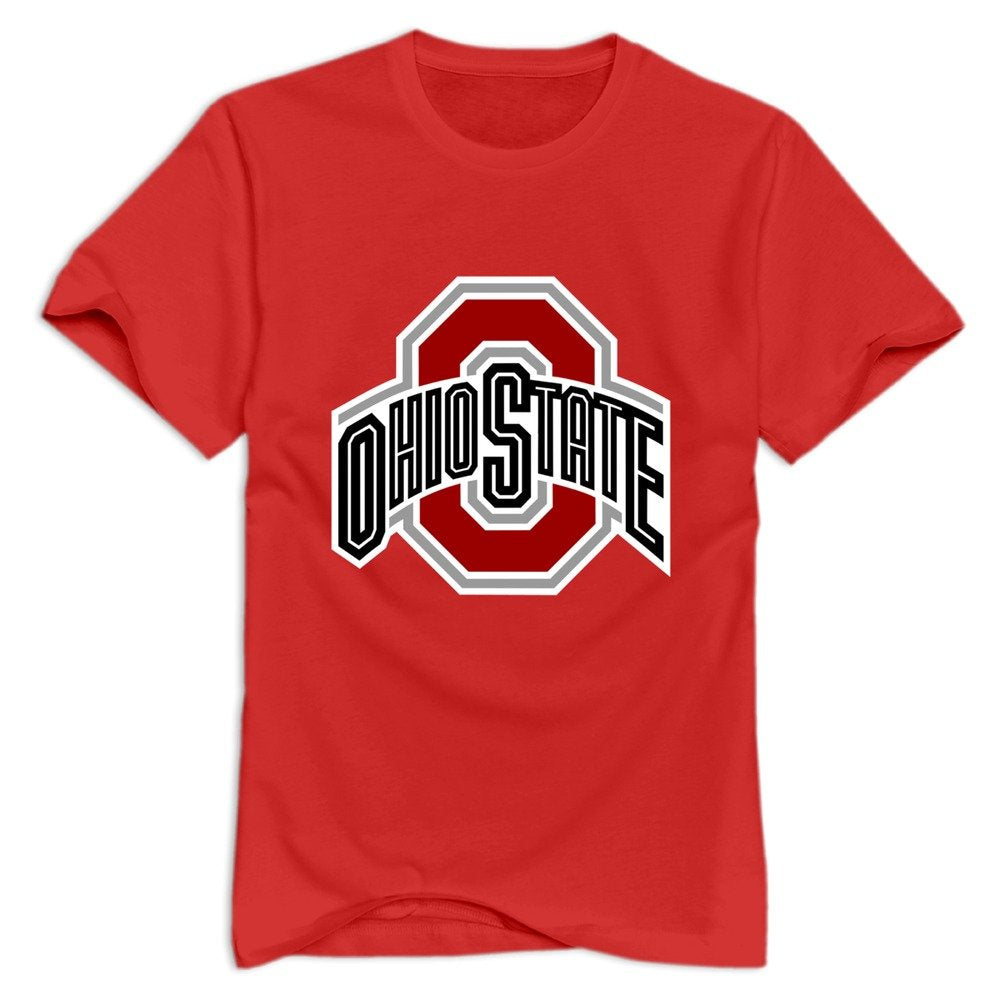 Tavil Ohio State Buckeyes Casual T Shirts For Man Red Size M