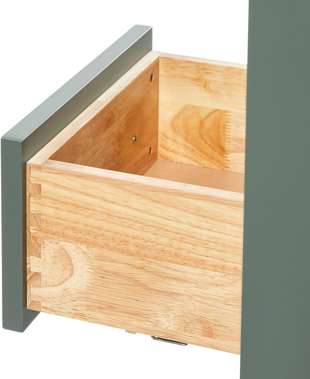 ARIEL Cambridge 42 Inch Single Rectangle Sink Bathroom Vanity with Carrara White Quartz Countertop 1.5 Inch in Vintage Green