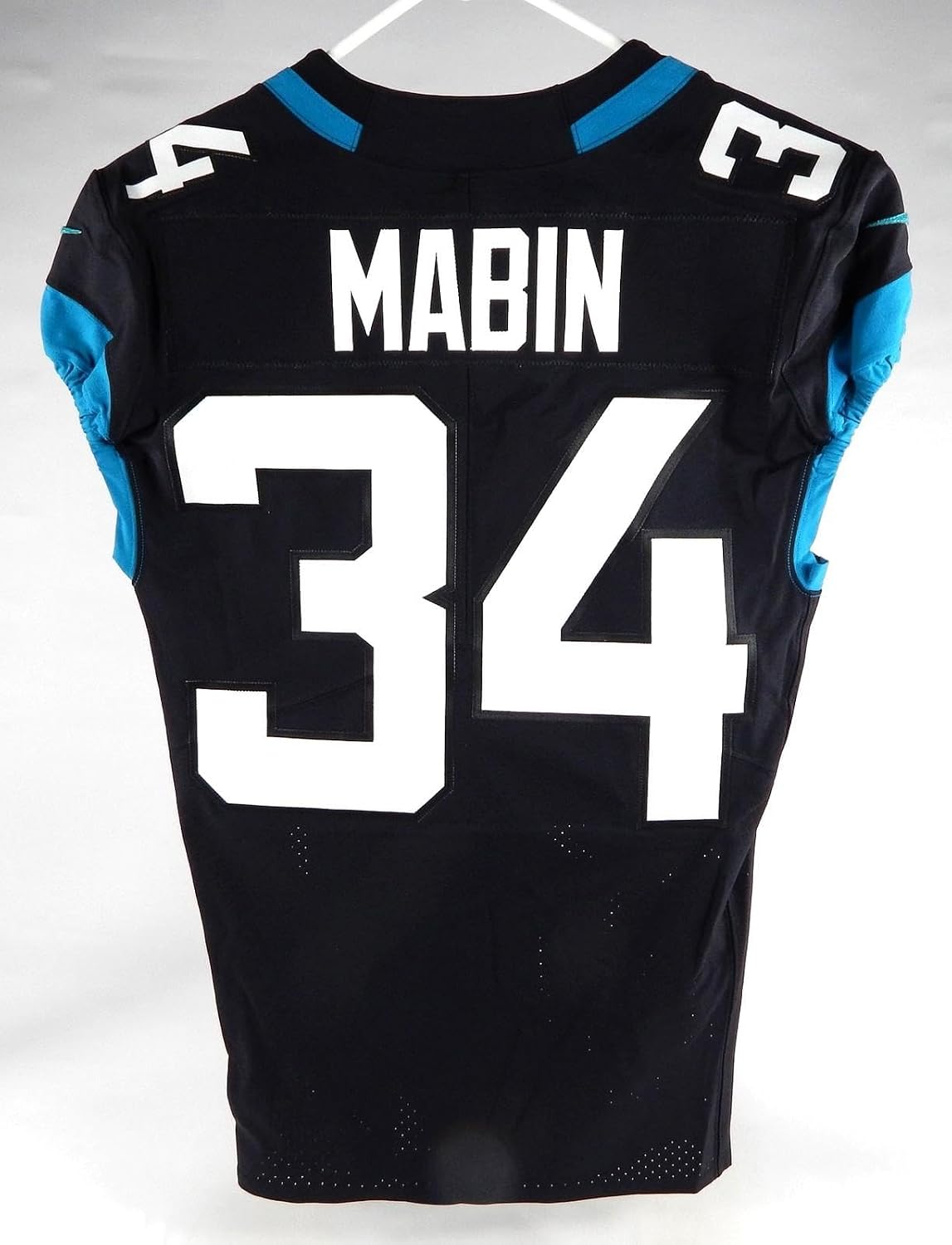 2020 Jacksonville Jaguars Greg Mabin #34 Game Issued Jersey 38 505 - Unsigned NFL Game Used Jerseys