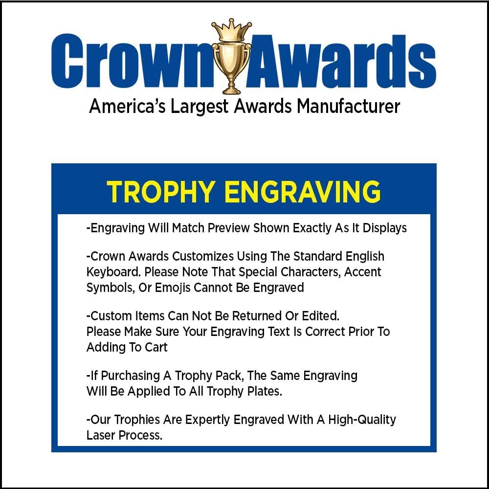 Crown Awards Boys Soccer Trophy -5.25' Soccer Champion Trophies for Kids Prime