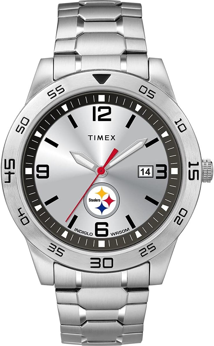 Timex Tribute Men's Citation 42mm Quartz Watch with Stainless Steel Strap