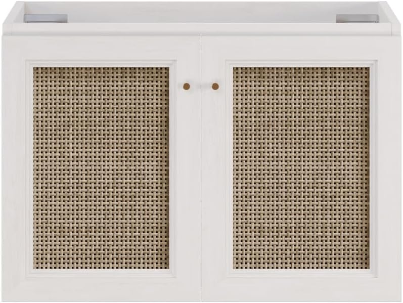 Swiss Madison Classe 30' Wall-Mounted Bathroom Vanity in White Oak Without Sink Top