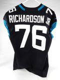 2020 Jacksonville Jaguars Will Richardson #76 Game Issued Jersey 46 23 - Unsigned NFL Game Used Jerseys