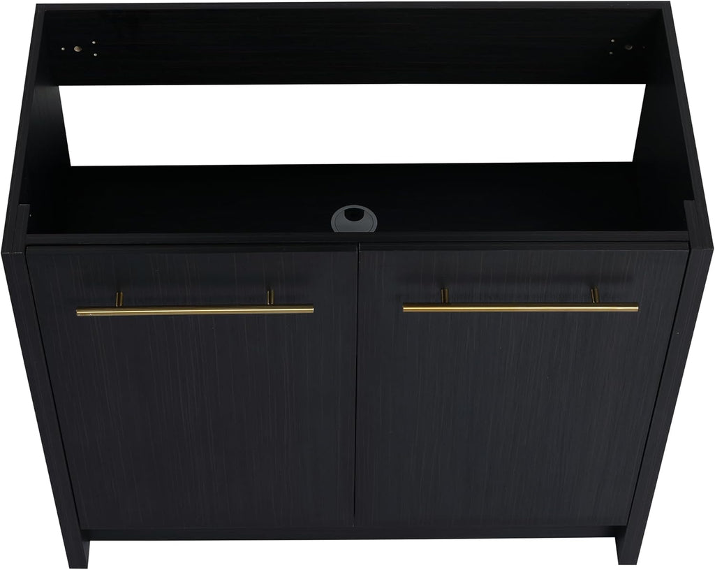 36 Inch Freestanding Bathroom Vanity (Without Top Sink)-BVB09236BCT