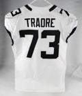 2022 Jacksonville Jaguars Badara Traore #73 Game Issued Jersey 48 DP74783 - Unsigned NFL Game Used Jerseys
