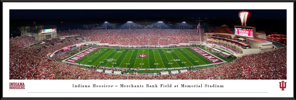 Indiana Hoosiers Football - Framed Print by Blakeway Panoramas