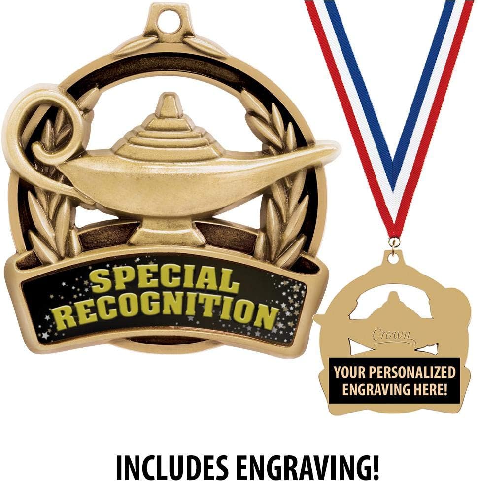 Recognition Medals, 2' Kids Special Recognition Medal Awards with Custom Engraving