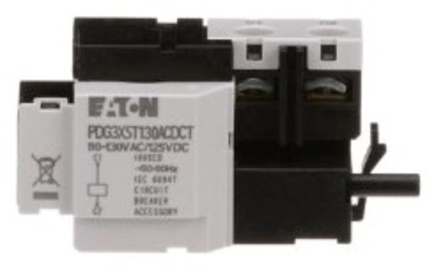 Eaton Electrical - PDG3XST130ACDCT - Shunt Trip, Molded Case, Breaker, Power Defense, 110/130VAC, 125VDC, PD2 Global,
