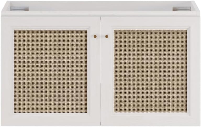 Swiss Madison Classe 36' Wall-Mounted Bathroom Vanity in White Oak Without Sink Top