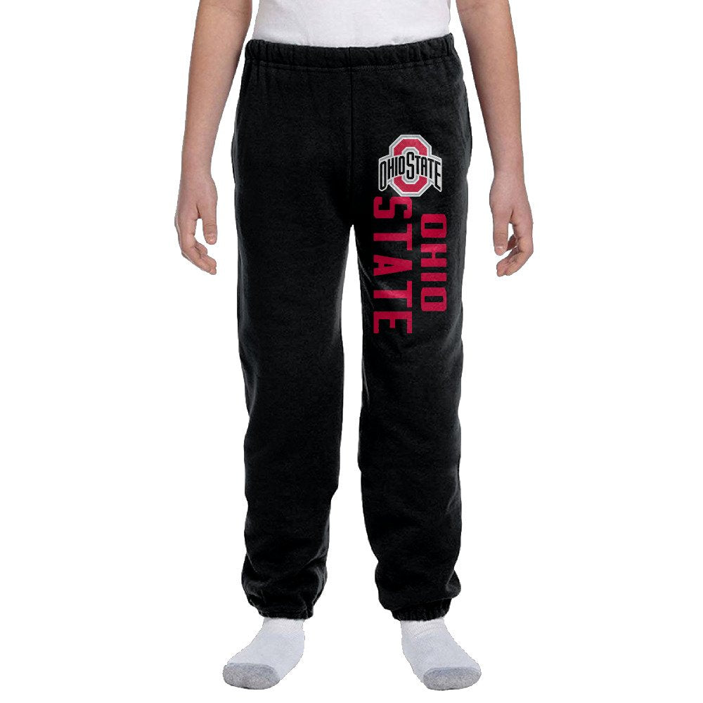 PING-X Youth/Teen Ohio State Buckeyes Sweatpants Cotton Black