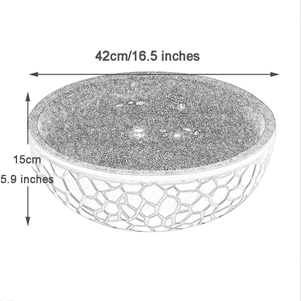 Bathroom Bar Vanity Vessel Sinks Above Counter Vanity Sink Tops Chinese Ceramic Lowes Bathroom Vanities Individual Flower and Bird Art Basin,42 * 15Cm,Blueset,42 * 15cm
