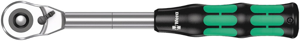 WERA 05004090001 8006 SC 1 Zyklop Hybrid Ratchet Set, 1/2' Drive, Metric, 13 Pieces
