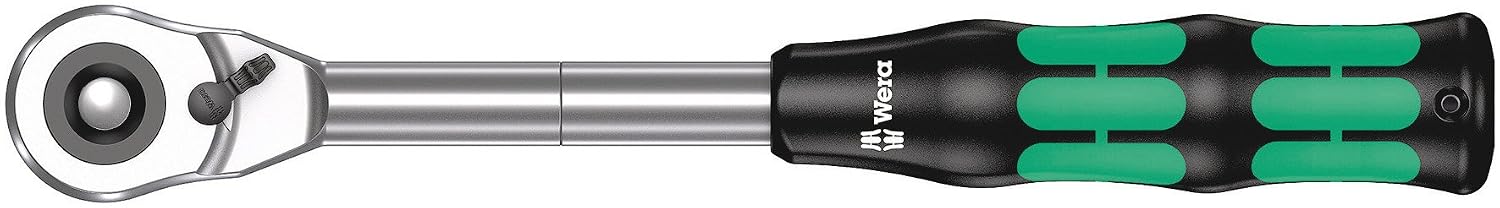 WERA 05004090001 8006 SC 1 Zyklop Hybrid Ratchet Set, 1/2' Drive, Metric, 13 Pieces