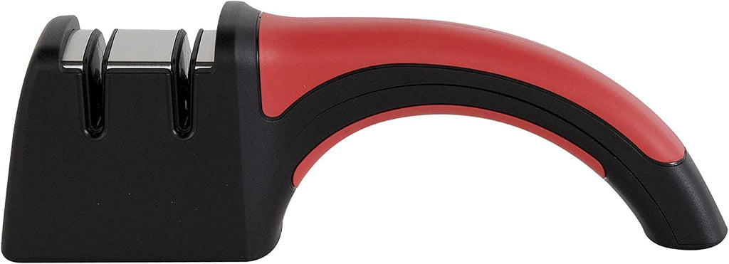 Chef'sChoice Professional Manual Knife Sharpeners Pronto Hone for 15-Degree Straight-Edge and Serrated Knives with Precise Angle Control & Compact Footprint, 2 Stage, Black (Pack of 6)