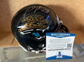 Fred Taylor Jacksonville Jaguars Signed Auto Mini Helmet Beckett Bc94214 - Autographed NFL Mini Helmets
