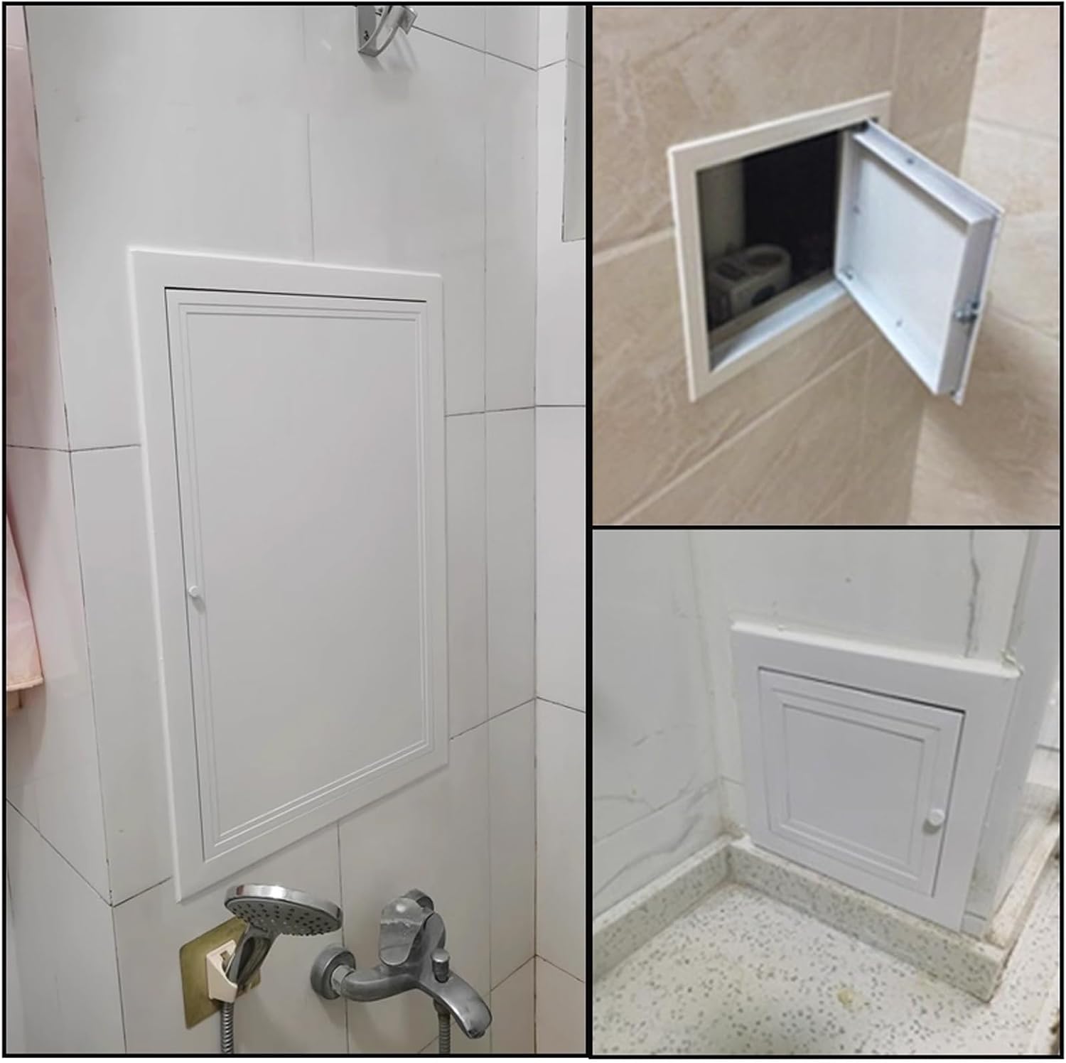 Electrical Access Panel for Drywall - Metal Cover for Plumbing & Wiring, Sizes 6x6 to 34x34in, Ideal for Breaker Box & Crawlspace Access (14x14in)