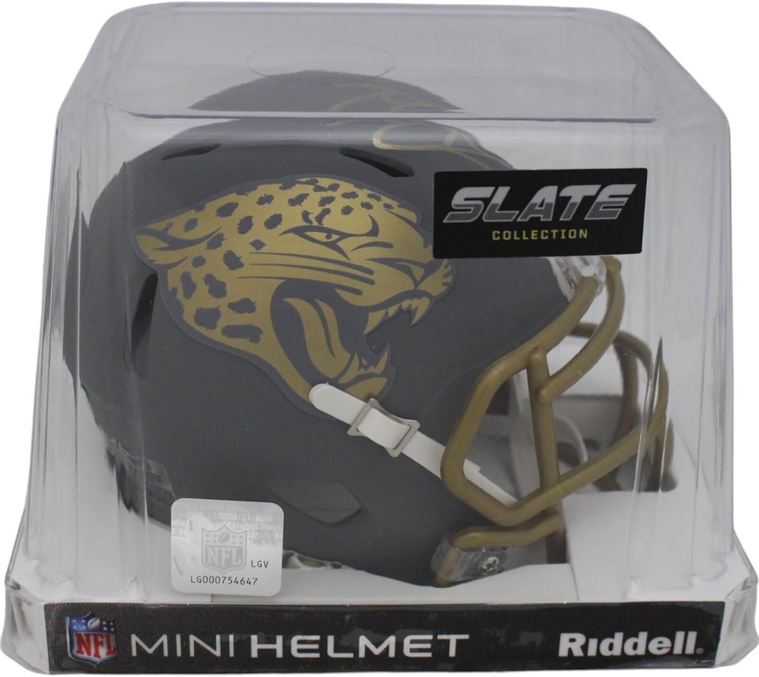 Trevor Lawrence Autographed Jacksonville Jaguars Slate Mini Helmet FAN 48000 - Autographed NFL Mini Helmets