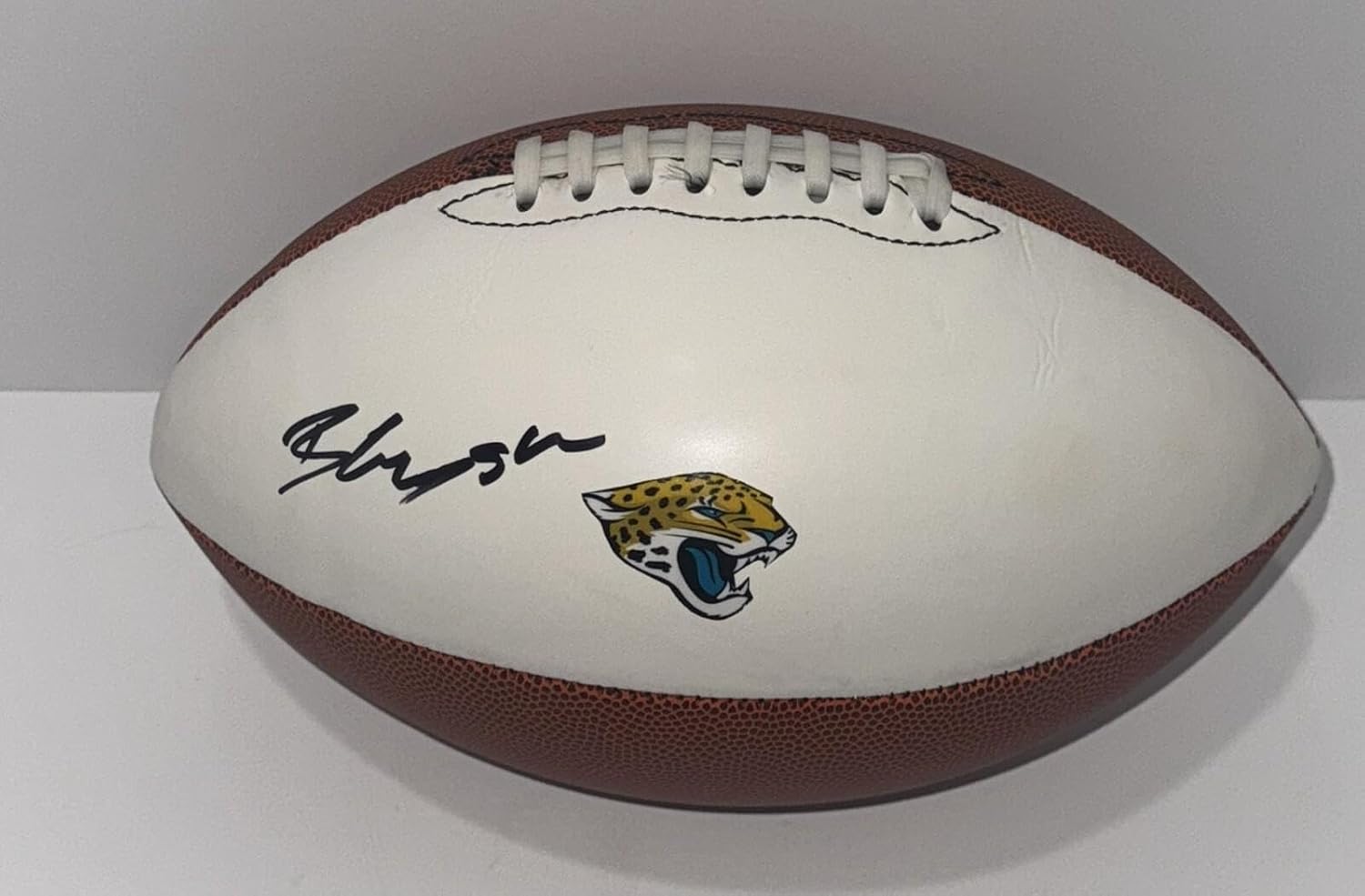 Bhaysul Tuten Signed Football Jacksonsville Jaguars Nfl Star Jsa Coa - Autographed Footballs
