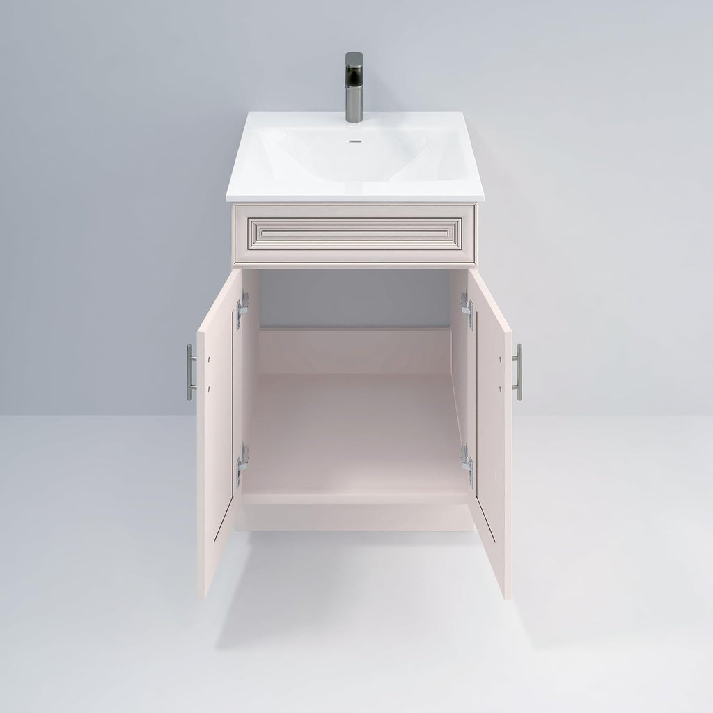 Antique White Sink Base Bathroom Vanity Ready-to-Assemble Cabinet 24'/30'/36' Width (24' Width)
