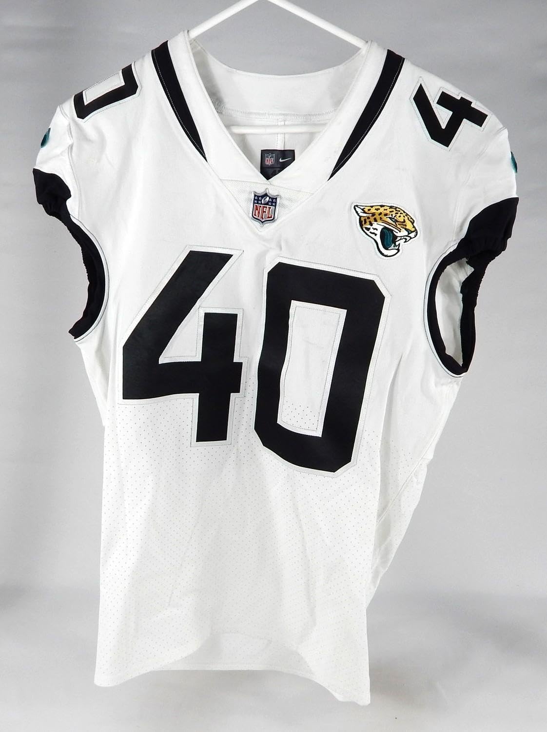 2022 Jacksonville Jaguars #40 Game Issued Jersey NP Rem 42 DP74900 - Unsigned NFL Game Used Jerseys