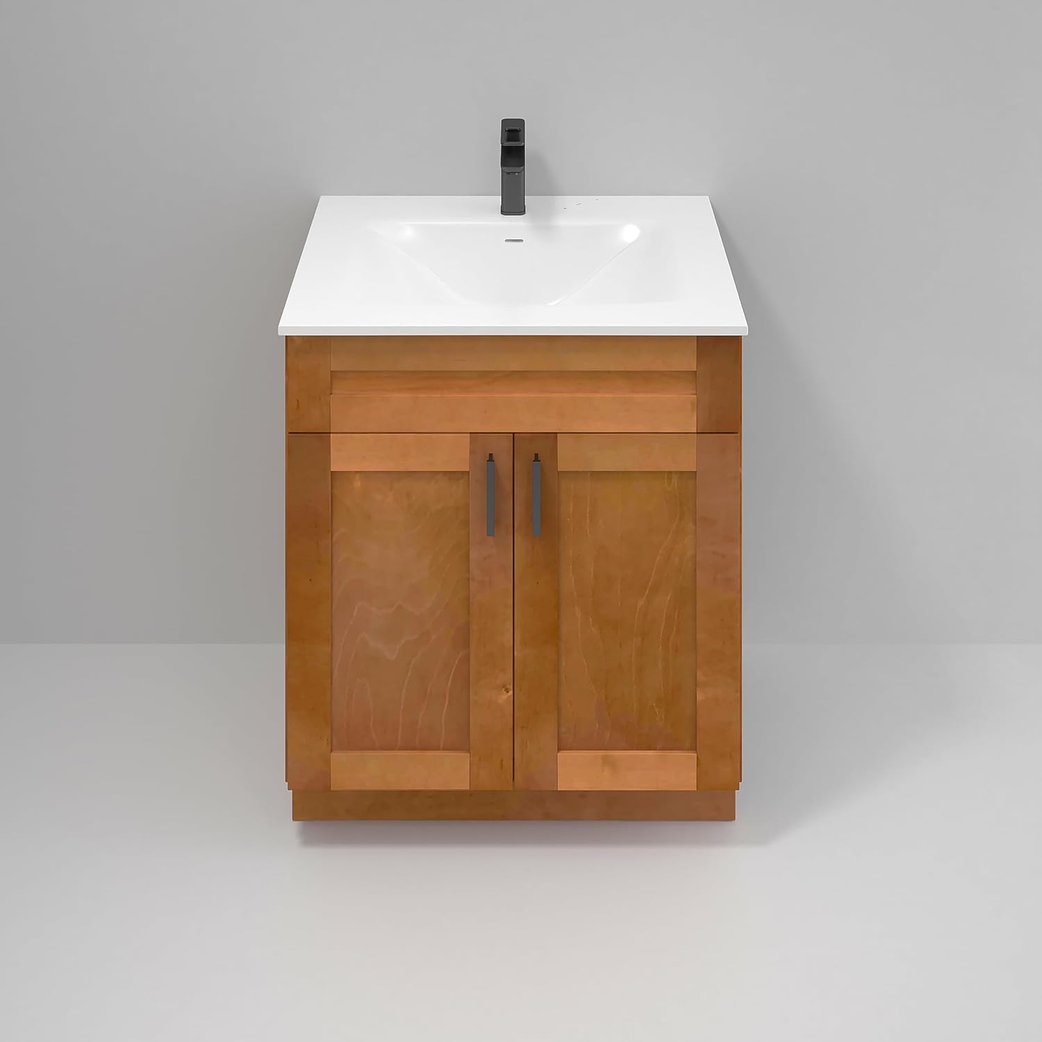 Maple Shaker Sink Base Bathroom Vanity 24'/30'/36' Width (30' Width)