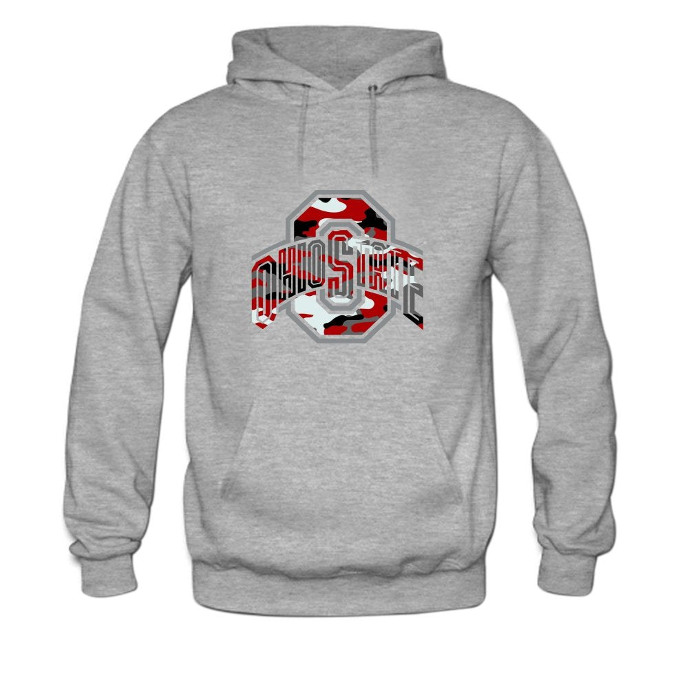 Ohio State Buckeyes Mens hoody Sweatshirt XXXL Grey