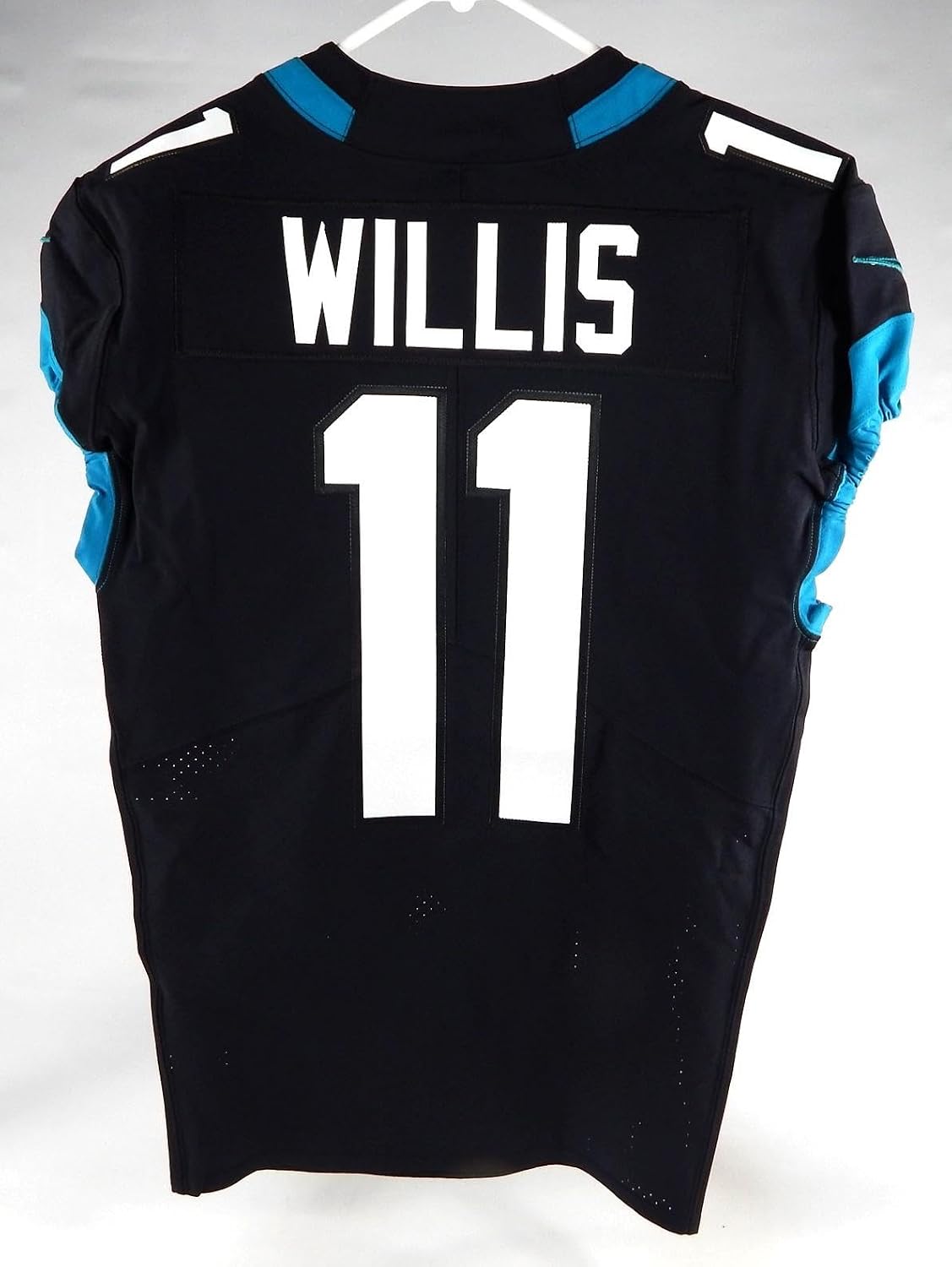 2019 Jacksonville Jaguars Damion Willis #11 Game Issued Jersey 40 487 - College Game Used Jerseys
