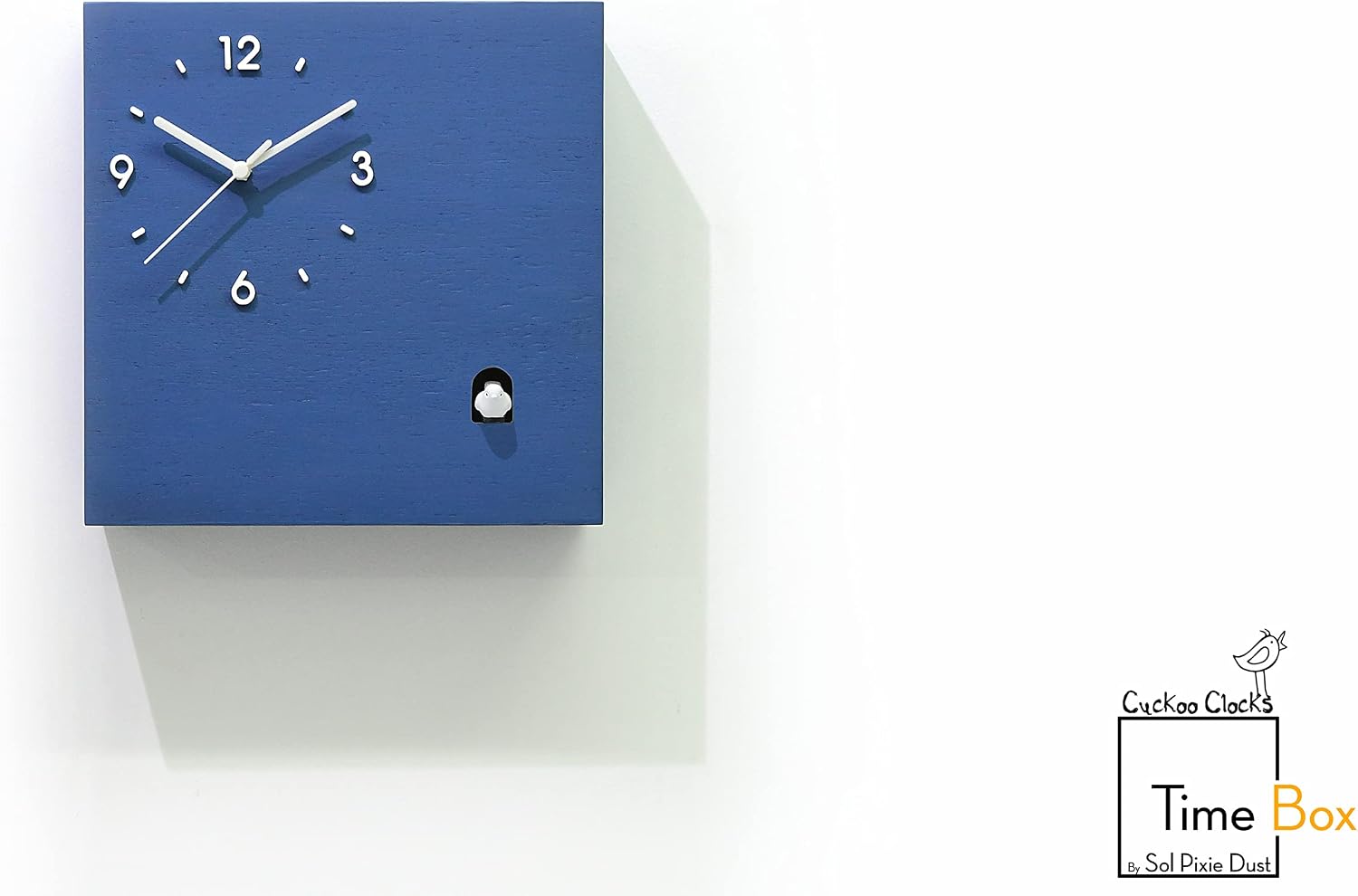 Modern Cuckoo Wall Clock Time Box/Pendulum Wall Clock
