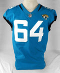 2022 Jacksonville Jaguars Coy Cronk #64 Game Issued Jersey 48 827 - Unsigned NFL Game Used Jerseys