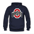 Congjun Shen Custom Men's Ohio State Buckeyes logo Sweatshirt Hoodie XXXL Navy