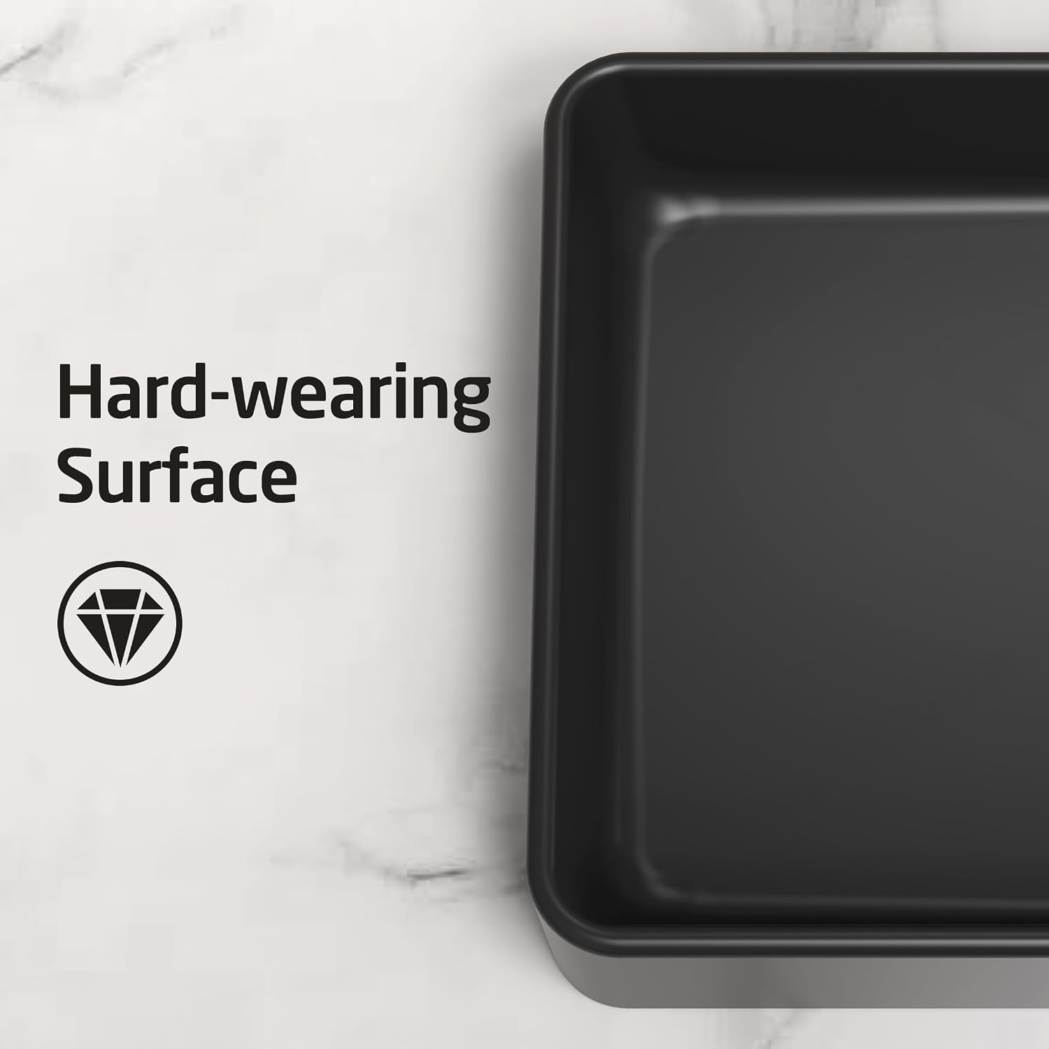 KES Matte Black 20 Inch Bathroom Vessel Sink Above Counter Rectangular Countertop Sink for Cabinet Lavatory Vanity, Ceramic, BVS123S50-BK