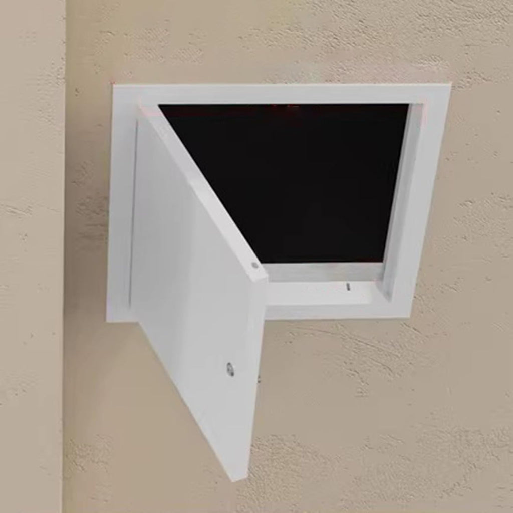 Kunovo Attic Access Hole Door Cover in Ceiling, Lockable Electrical and Plumbing Access Panel Concealed, Metal Inspection Hatch for Hotel/Residential(50x65 cm (20x26 in))