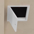 Kunovo Attic Access Hole Door Cover in Ceiling, Lockable Electrical and Plumbing Access Panel Concealed, Metal Inspection Hatch for Hotel/Residential(35x75 cm (14x30 in))