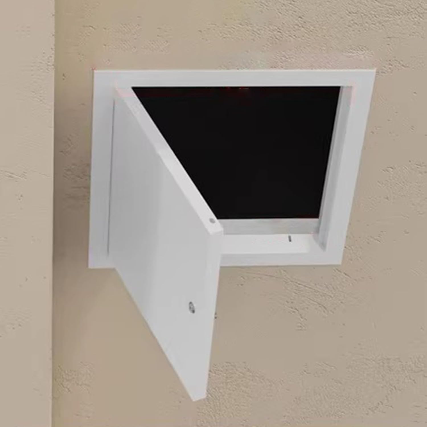 Kunovo Attic Access Hole Door Cover in Ceiling, Lockable Electrical and Plumbing Access Panel Concealed, Metal Inspection Hatch for Hotel/Residential(45x85 cm (18x34 in))