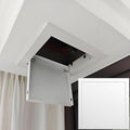 Aluminium Access Panel Metal Recessed Wall Access Door, Click Open Access Panel for Drywall Wall Ceiling, Flush Mount Wall Hole Cover Plate with Screws, for Plumbing Electric(18x18in/45.7x45.7cm)