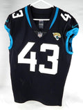 2020 Jacksonville Jaguars #43 Game Issued Jersey Np Rem 42 DP75013 - Unsigned NFL Game Used Jerseys