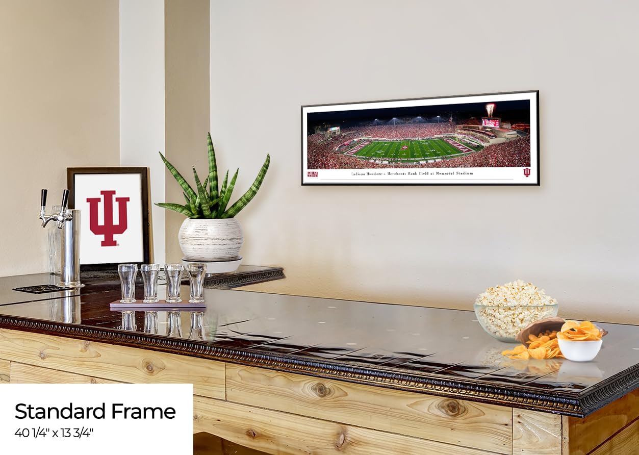 Indiana Hoosiers Football - Framed Print by Blakeway Panoramas