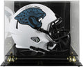 Jaguars Evan Engram Signed Lunar Full Size Speed Rep Helmet w/Case BAS Witness - Autographed NFL Helmets