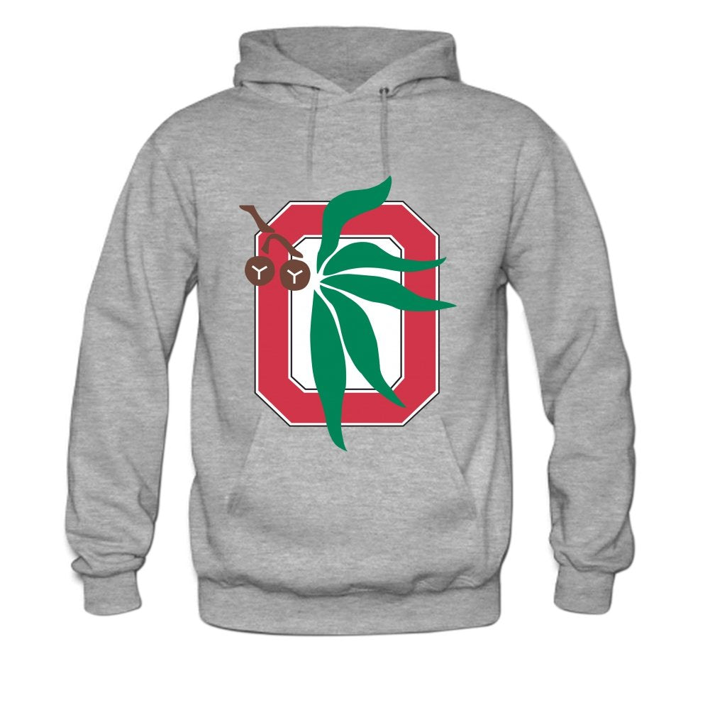 Andrea Sotaski Ohio State Buckeyes Logo Mens Hoody Sweatshirt S Grey