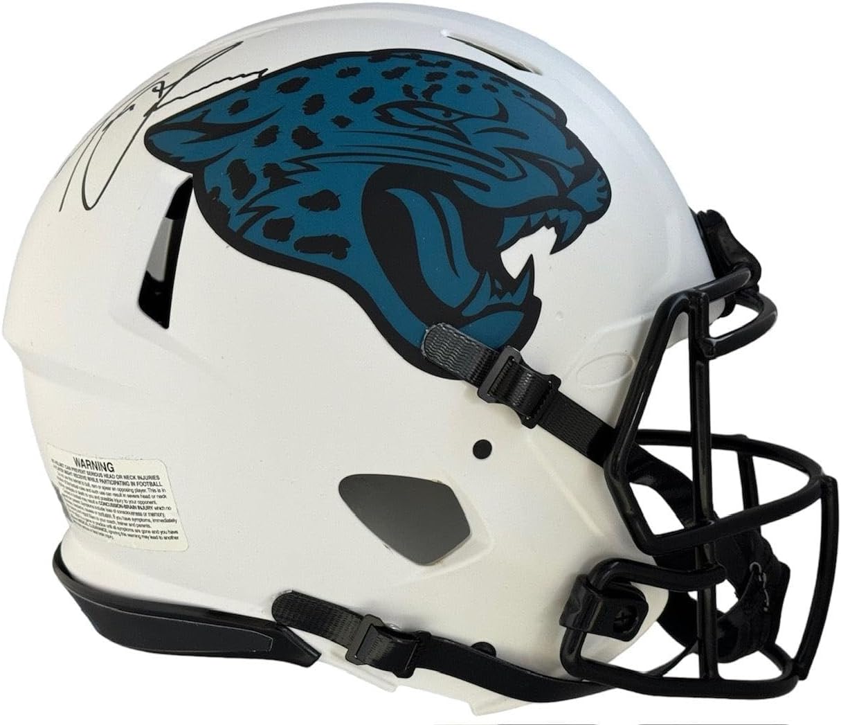 Trevor Lawrence Jacksonville Jaguars Signed Lunar Eclipse Authentic Helmet (Fanatics) - Autographed NFL Helmets