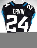 2019 Jacksonville Jaguars Tyler Ervin #24 Game Issued Jersey 38 508 - Unsigned NFL Game Used Jerseys