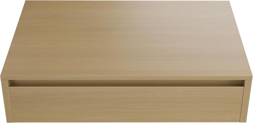 Swiss Madison Avancer 36' Wall-Mounted Bathroom Vanity Cabinet Without Top in Natural Oak