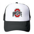 LOKIKA Ohio State Buckeyes Mesh Cap Trucker Cap Hat Black