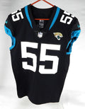 2019 Jacksonville Jaguars #55 Game Issued Jersey Nameplate Removed 42 034 - Unsigned NFL Game Used Jerseys